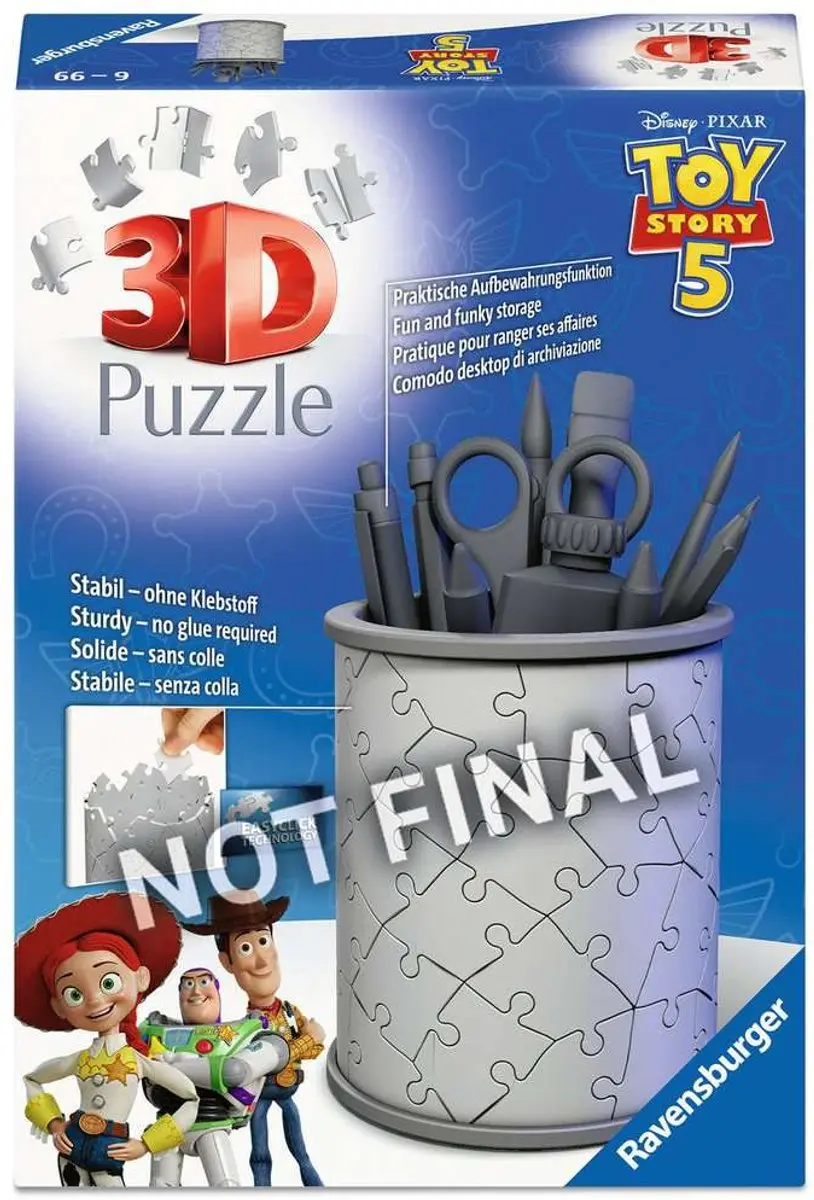Ravensburger 3D Puzzel Pennenhouder Toy Story - Meerkleurig