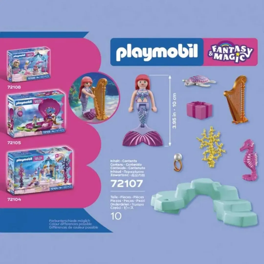 Playmobil 72107 Mermaid - Meerkleurig