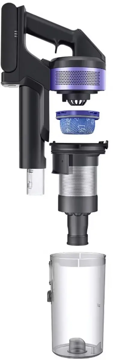 Samsung Jet 75E VS20B75BGR4 Stofzuiger - Violet - 0.8L - afbeelding 6 van 6