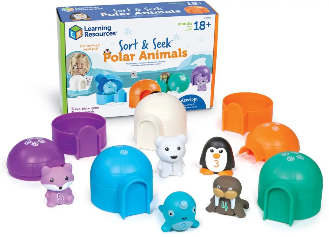 Learning Resources Sort & Seek Polar Animals LER6811