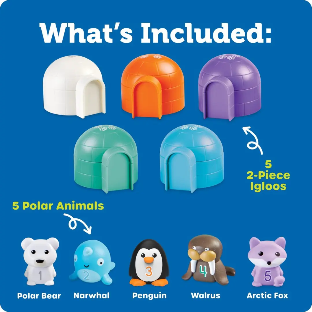 Learning Resources Sort & Seek Polar Animals LER6811 - Multikleur