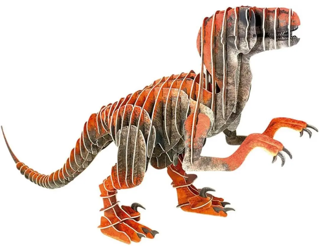 Educa Velociraptor 3D Puzzel 64 Stuks - Meerkleurig
