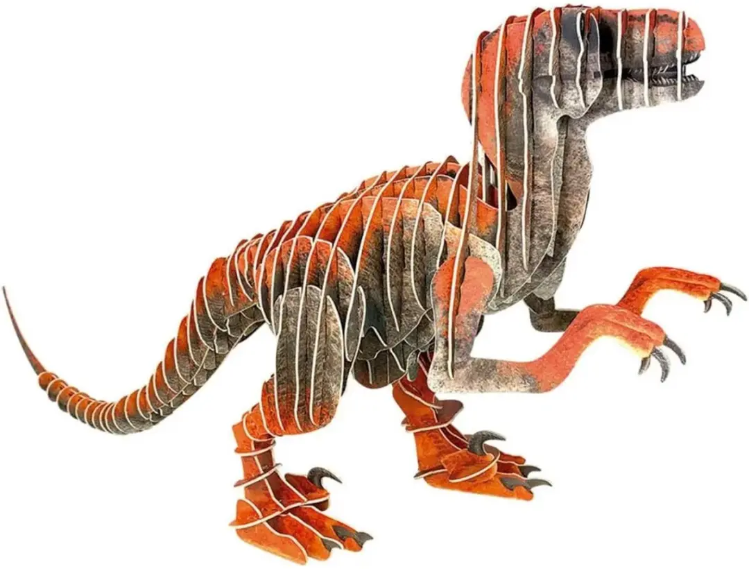 Educa Velociraptor 3D Puzzel 64 Stuks - Meerkleurig