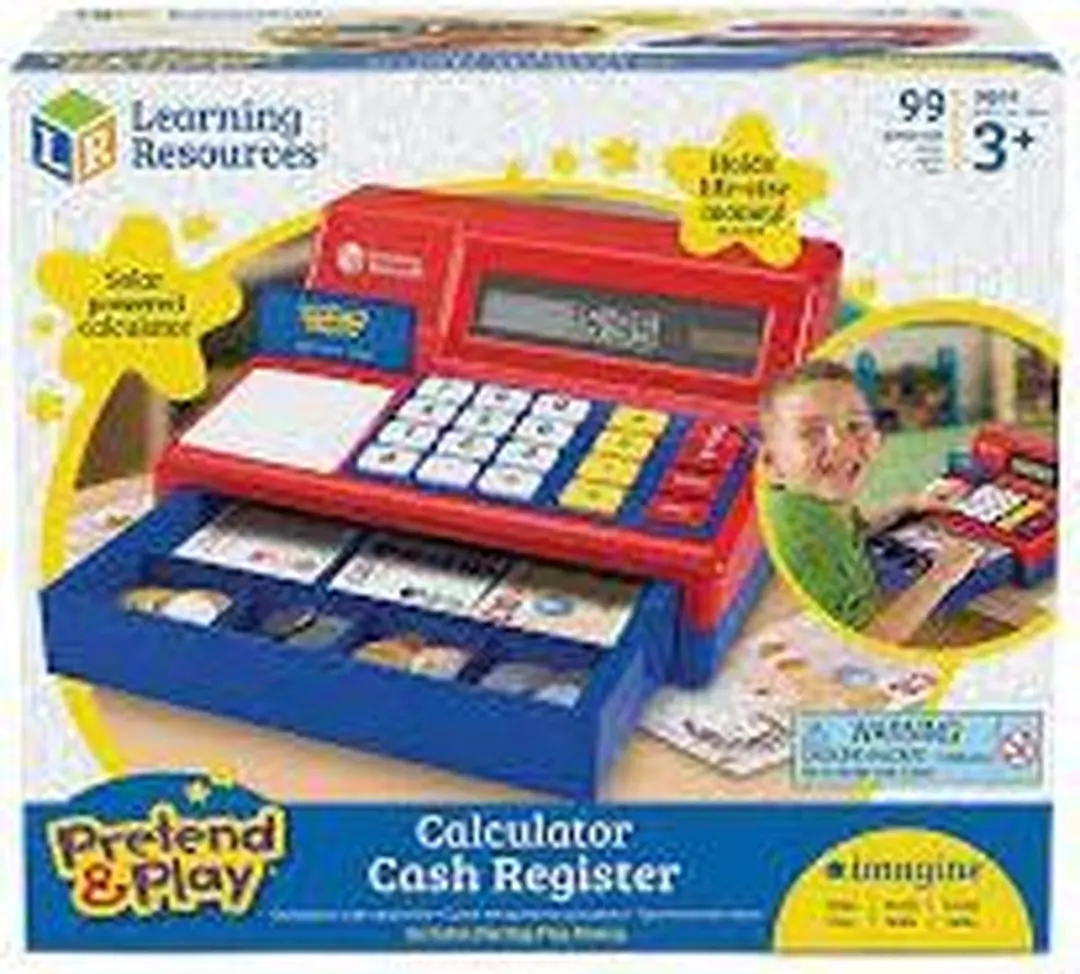 Learning Resources Kassa & Rekenmachine 950LSP2629EUR - Multikleur