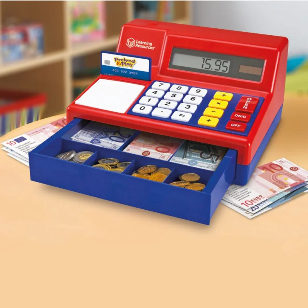 Learning Resources Kassa & Rekenmachine 950LSP2629EUR - Multikleur