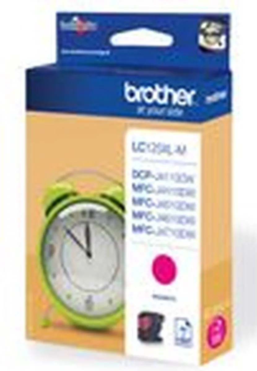 Brother LC-125XLM Inktcartridge Magenta - Hoge Capaciteit