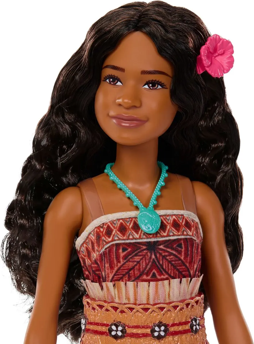 Mattel Disney Vaiana Pop met Outfit - 5 Accessoires