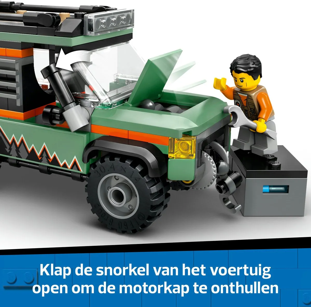 LEGO City 4x4 Terreinwagen 60447 - 221 Stukken - afbeelding 6 van 6