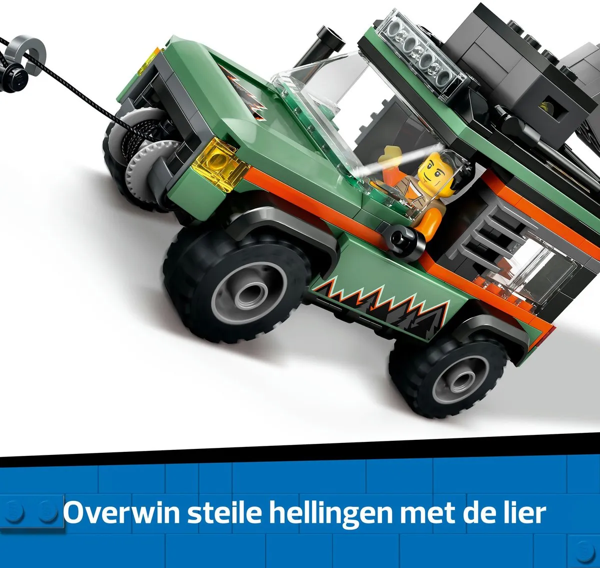 LEGO City 4x4 Terreinwagen 60447 - 221 Stukken