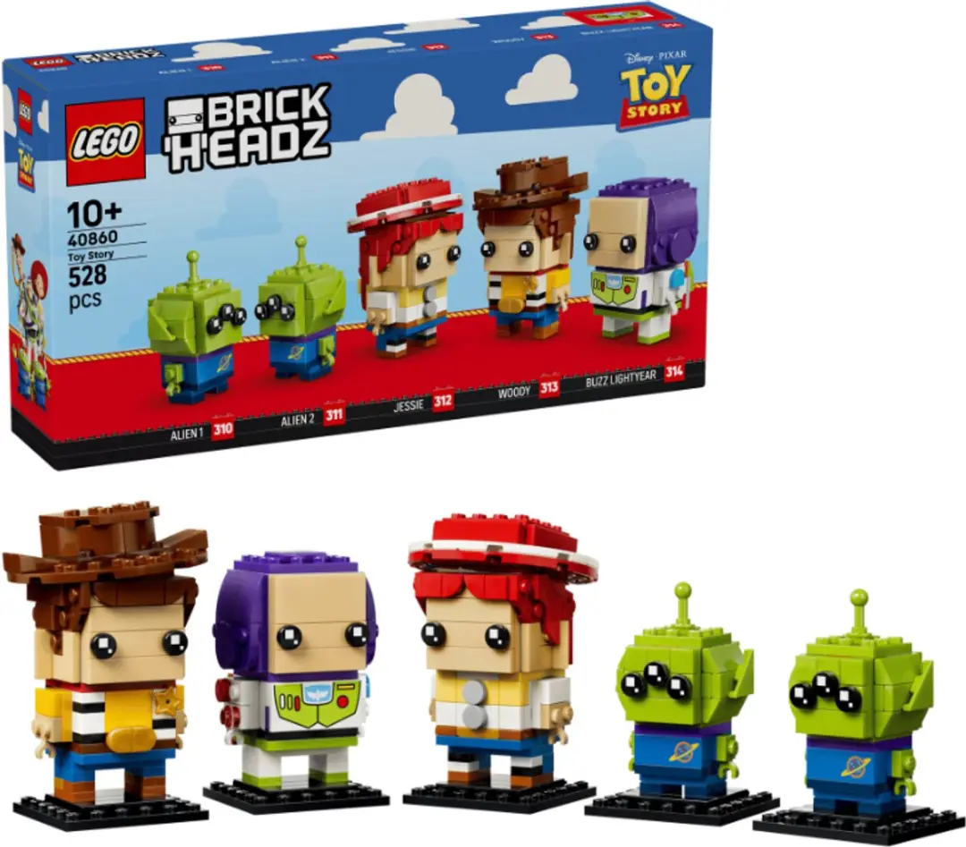 LEGO Brickheadz 40860 Toy Story - 528 Stukken - Multicolor