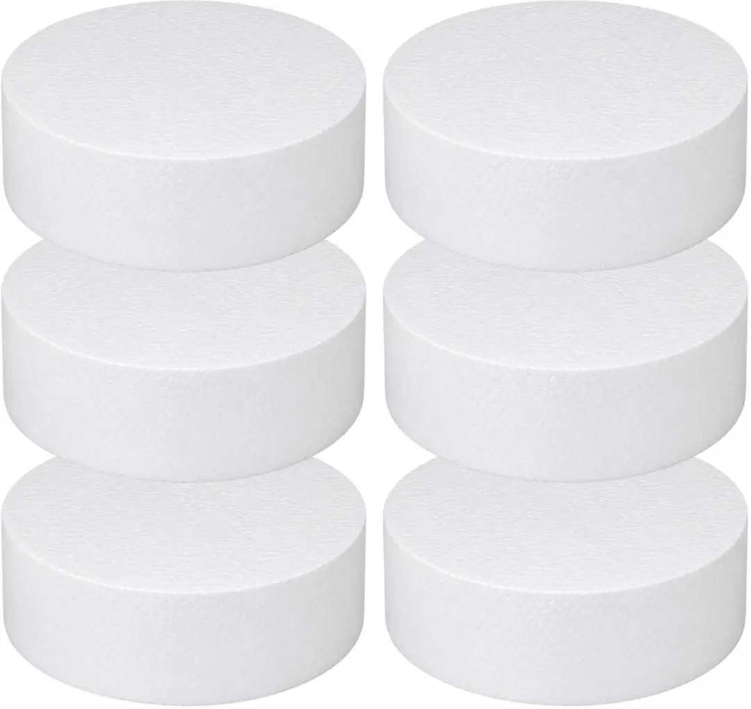 Bellatio Design Piepschuim Cirkels 6 Stuks