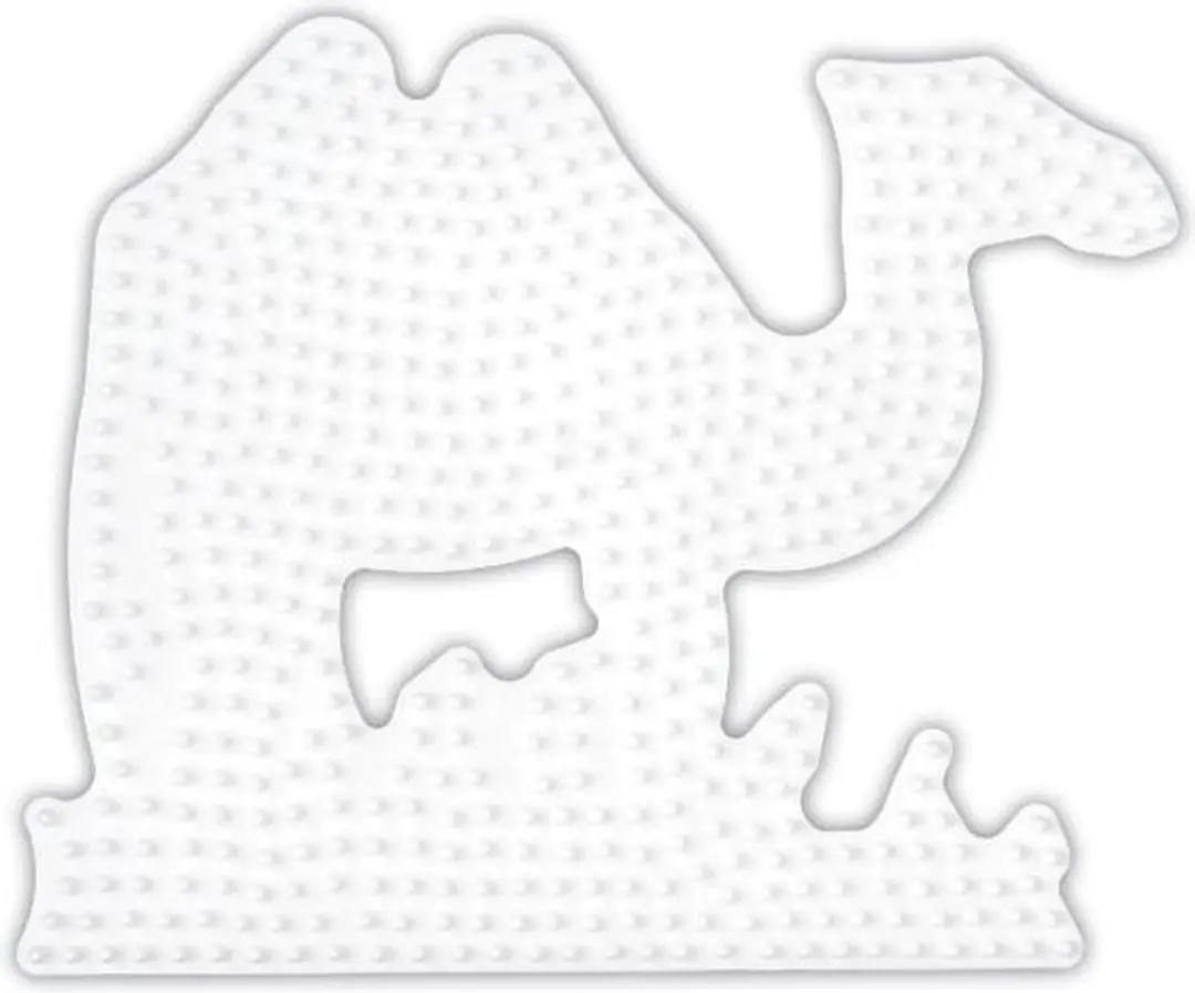 Hama Strijkkralen Grondplaat Kameel - Wit