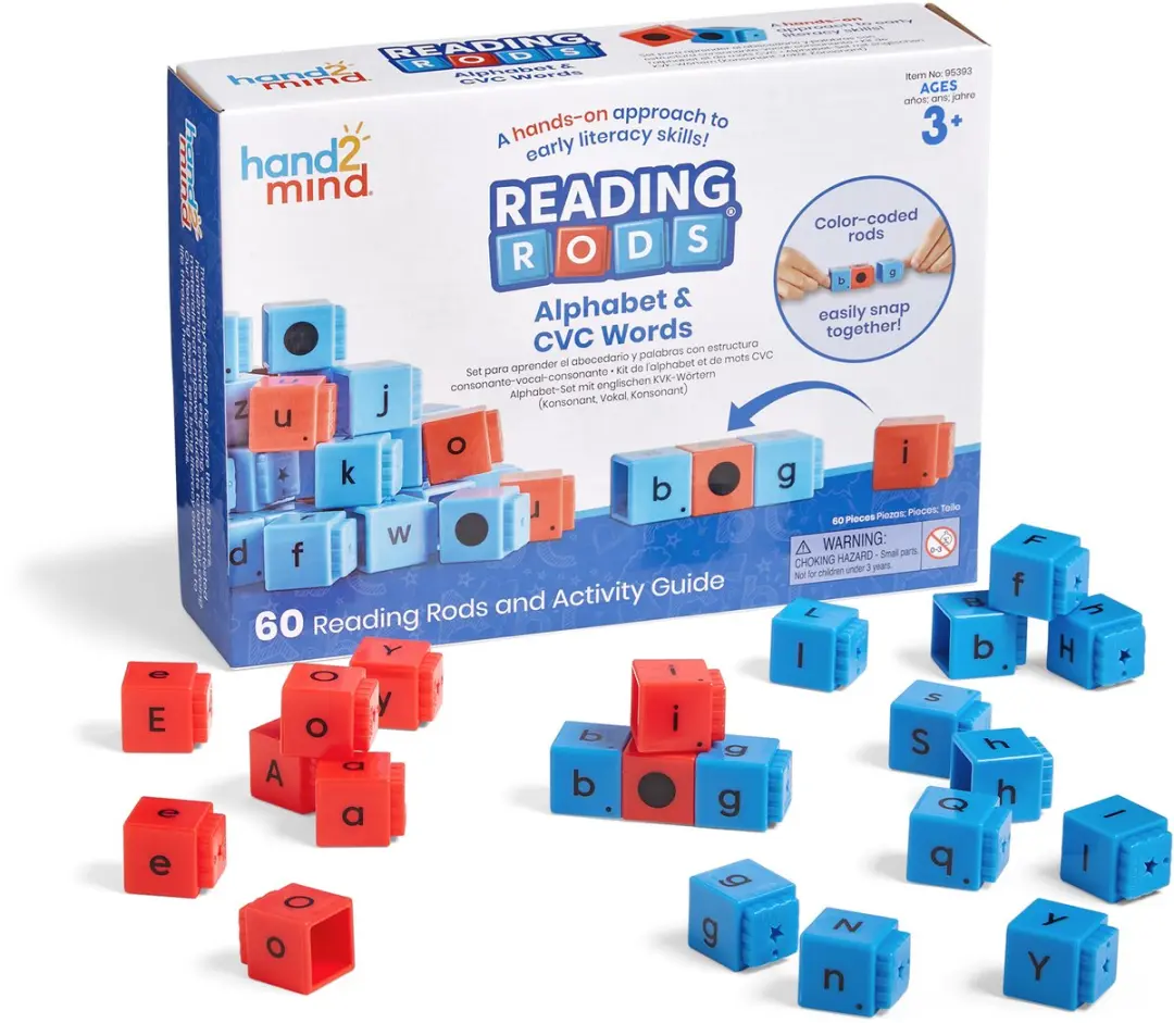 Learning Resources Alfabet- en Woordstaven 3+