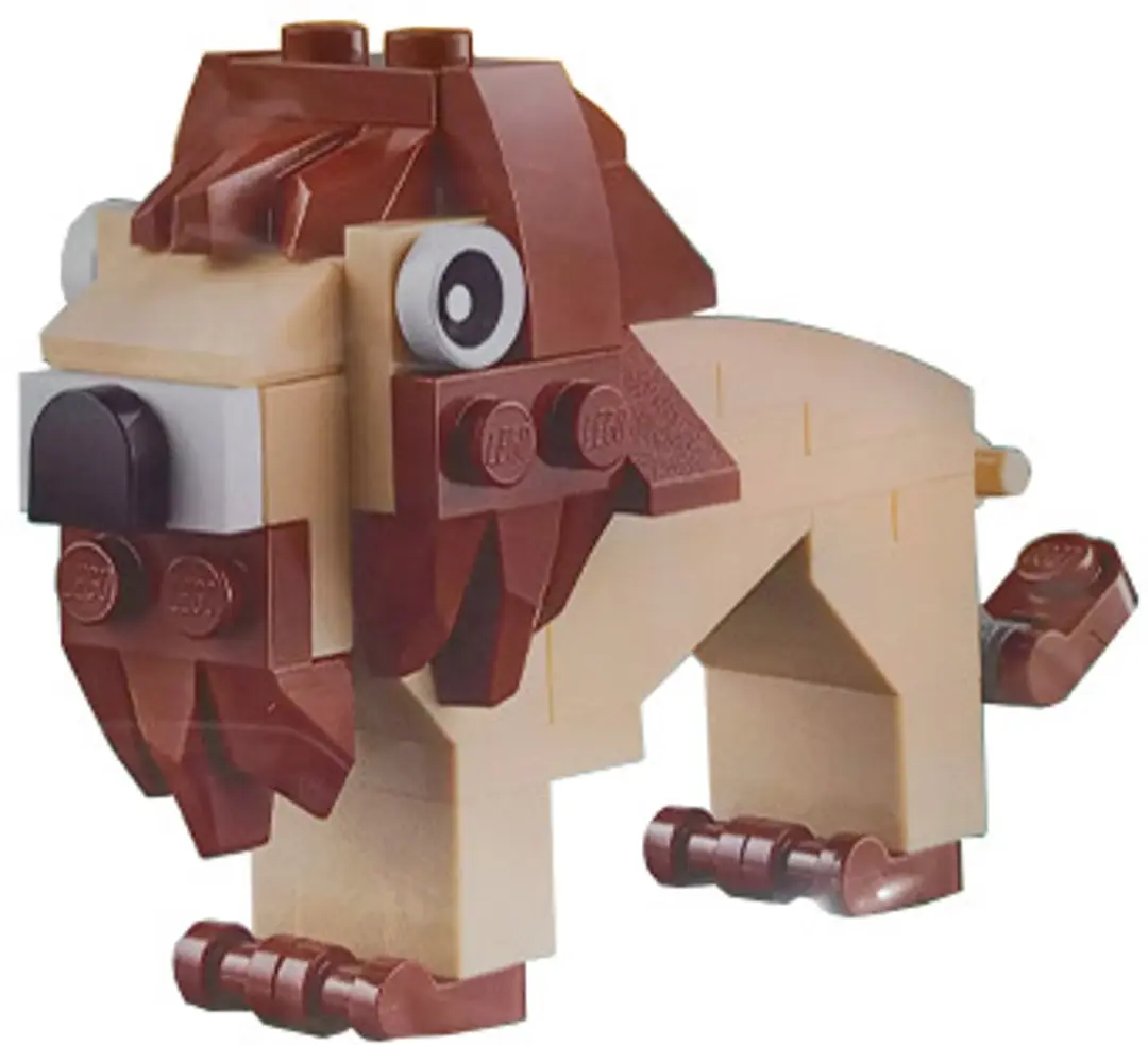 LEGO 11955 Leeuw Polybag - 47 Stukken - Multi