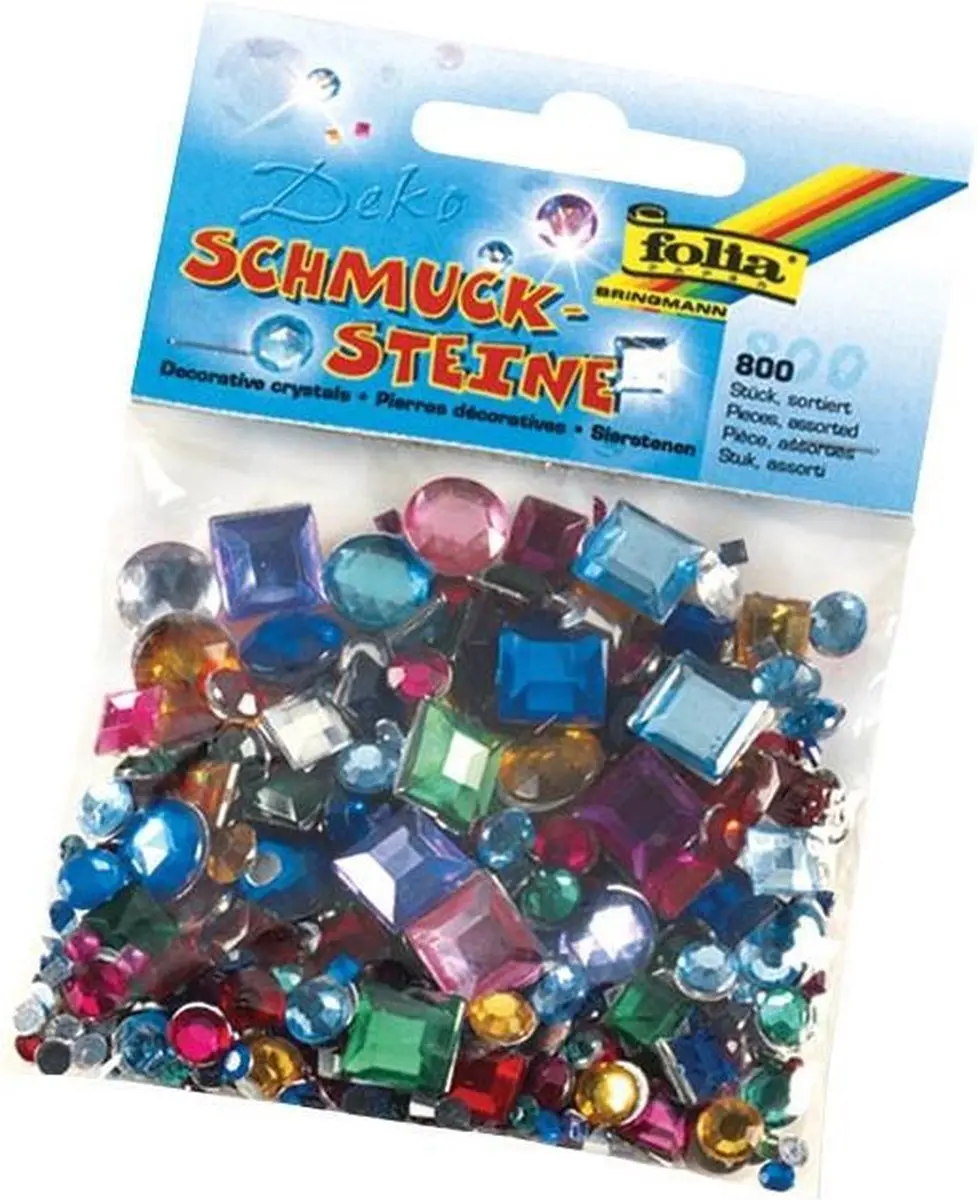 Folia Sierstenen Assortiment - 800 Stuks