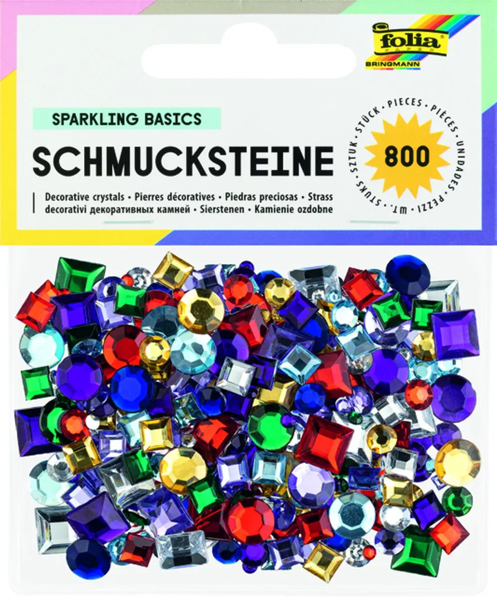 Folia Sierstenen Assortiment - 800 Stuks