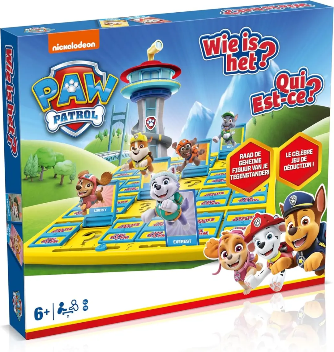 Asmodee Paw Patrol Wie is het? Bordspel