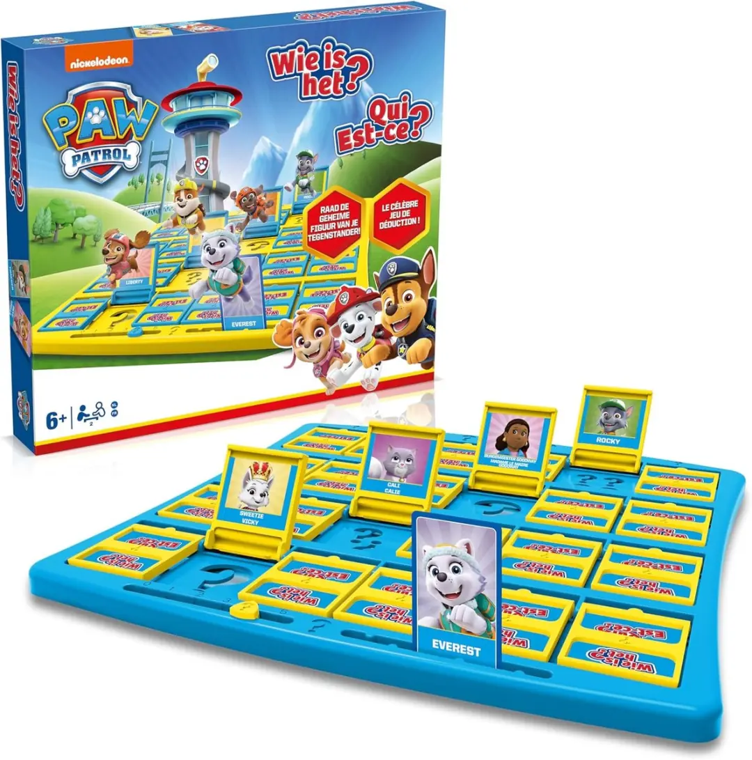 Asmodee Paw Patrol Wie is het? Bordspel - 6 Spelers - Meerkleurig