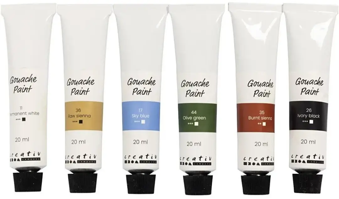 Creativ Company Gouacheverf Natuurlijke Kleuren