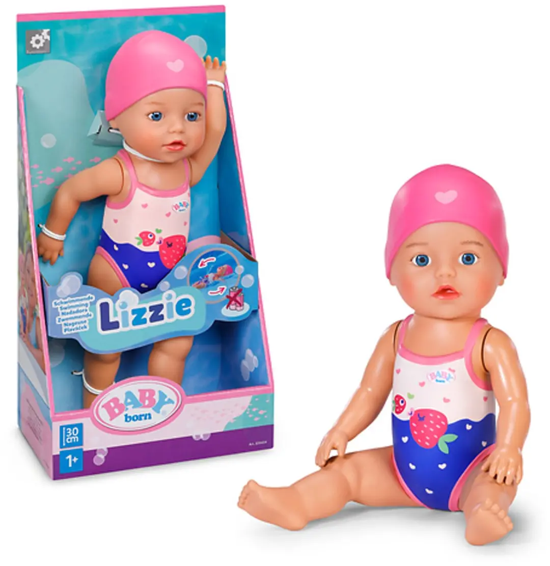 Baby Born Zwempop Lizzie 30cm Badspeelgoed