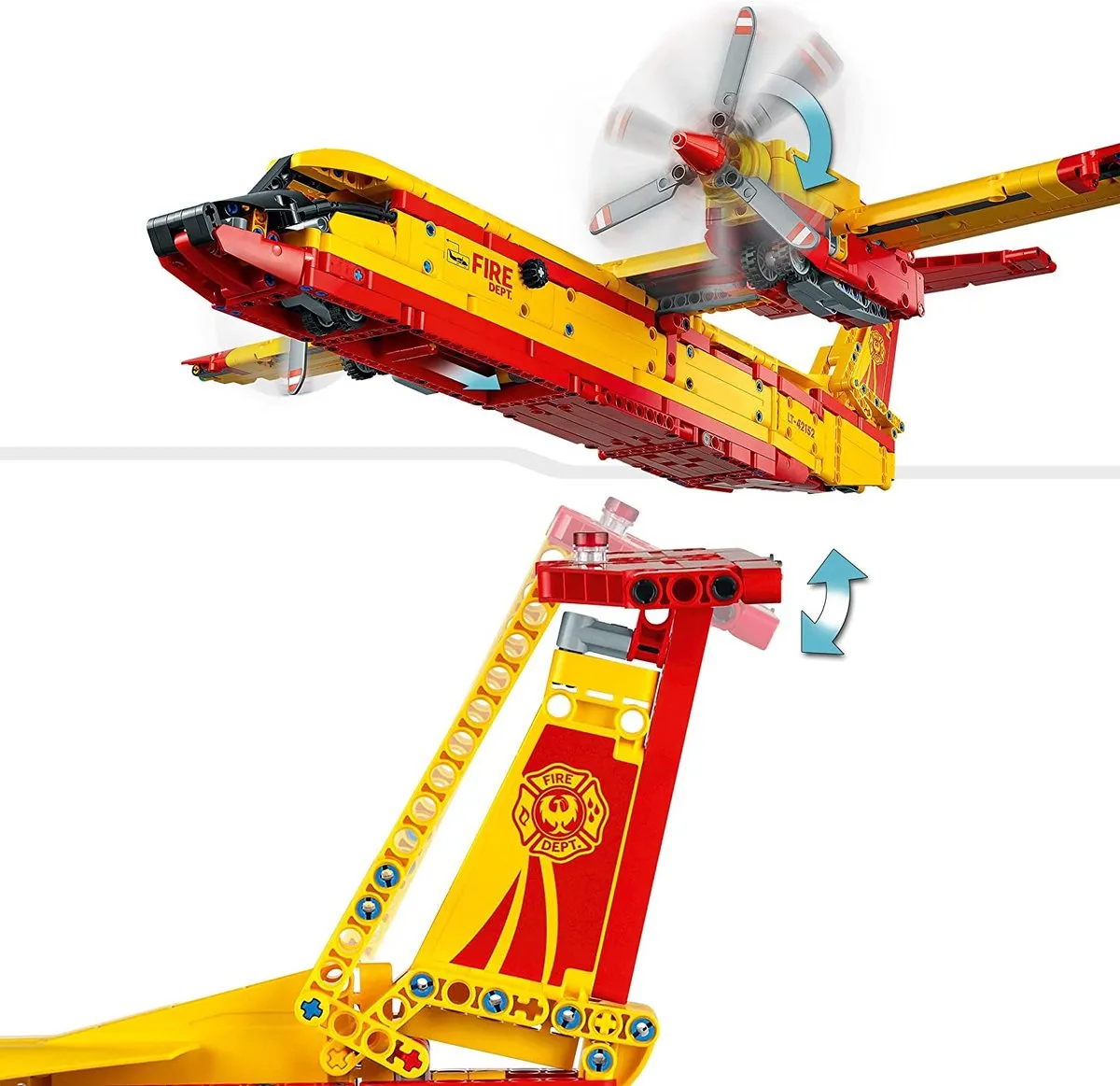 LEGO Technic Brandweervliegtuig 42152 - 1134 Stukken