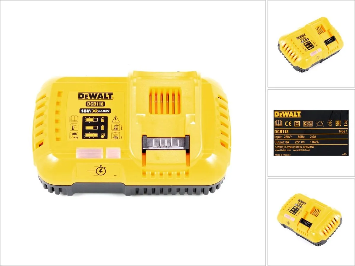 DeWalt DCB118 Snellader 18V/54V XR