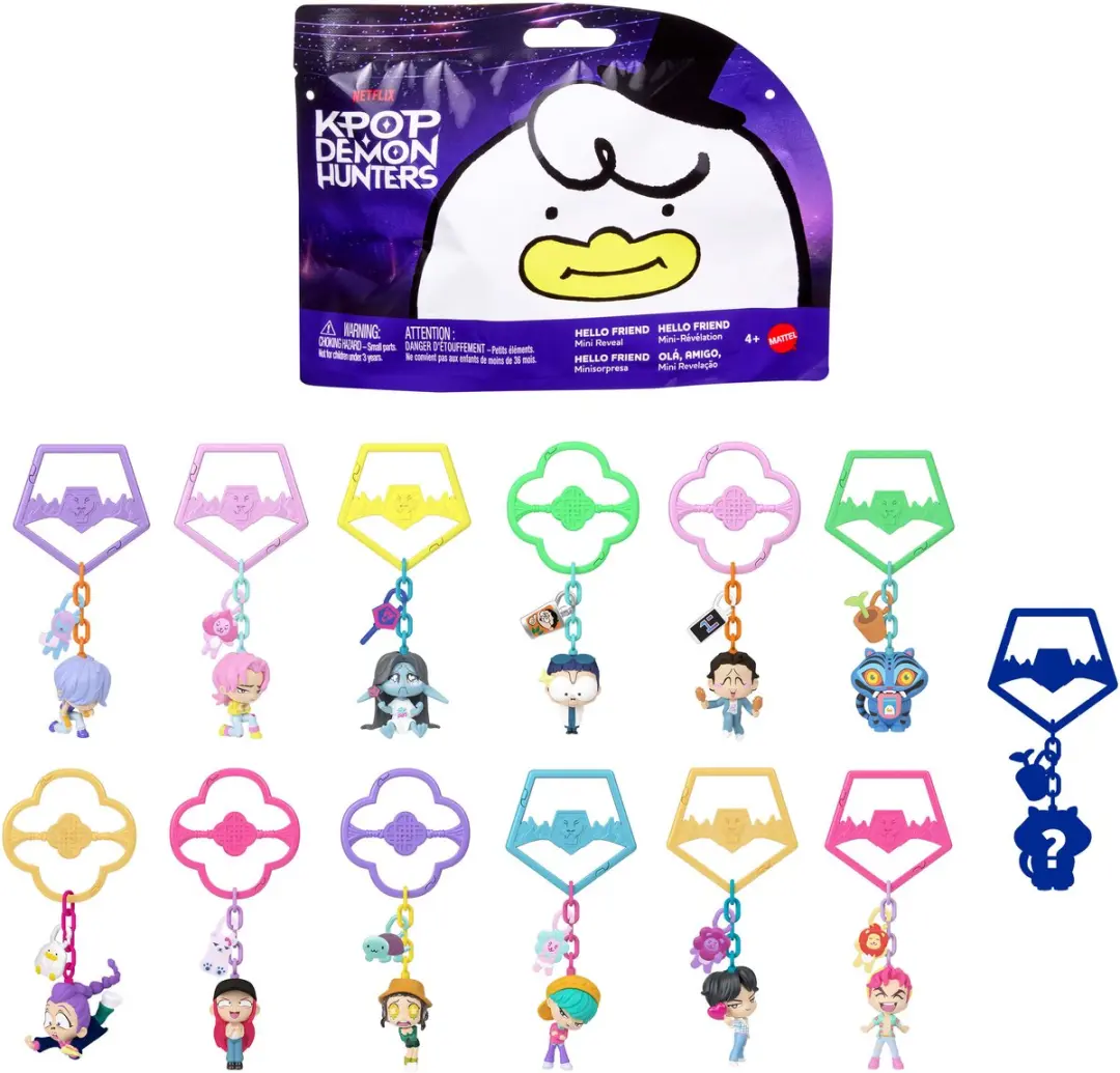 Mattel KPOP Demon Hunters Mini Verzamelbare Sleutelhanger