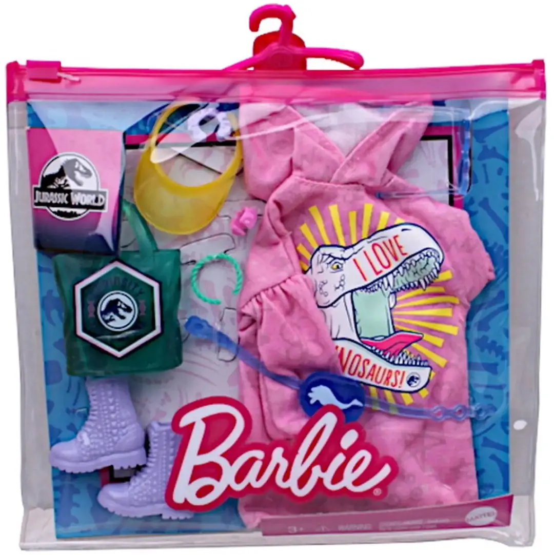 Mattel Barbie Jurassic World Outfit - 7-delige Set Divers