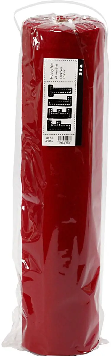 Creativ Company Hobbyvilt Rol 5m Antiek Rood