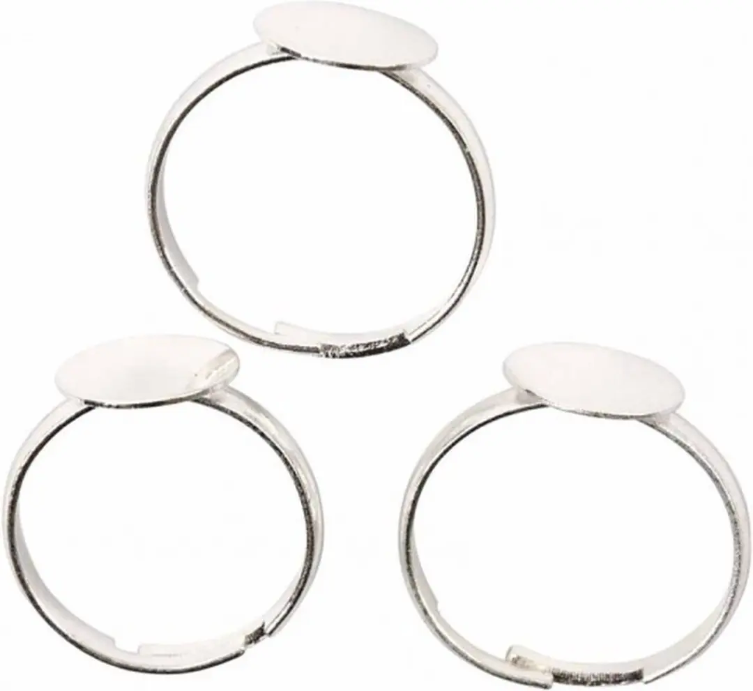 Creativ Company Ring Verzilverd