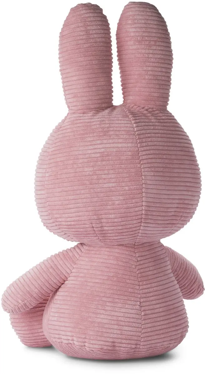 International Bon Ton Toys Nijntje Corduroy Knuffel - 50cm - Roze