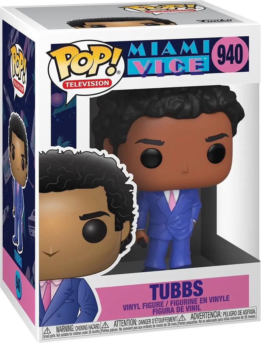Funko Pop 940 Miami Vice Tubbs - Multi