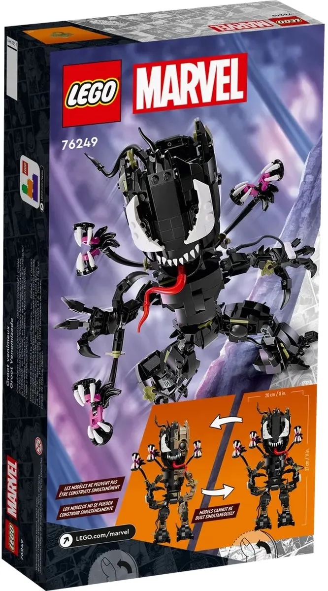 LEGO Marvel Venom Groot 630 Stenen - Veelkleurig