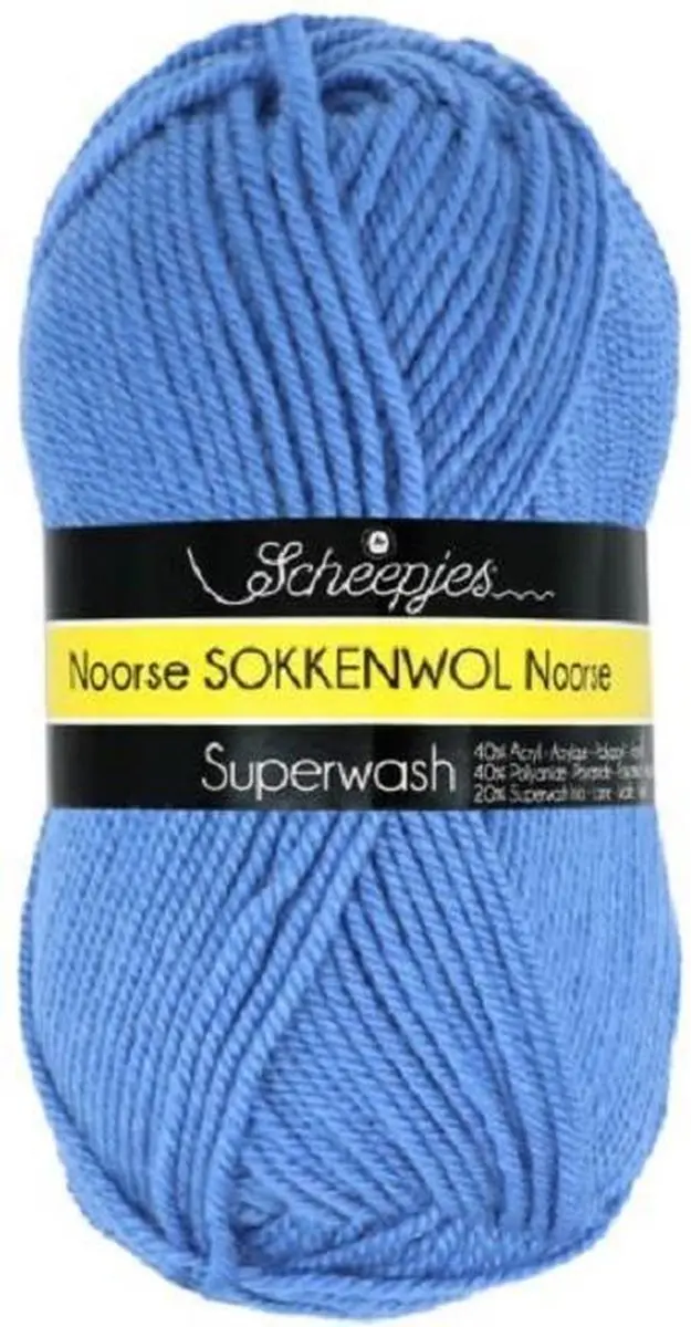 Scheepjes Noorse Wol Markoma 100g - Blauw