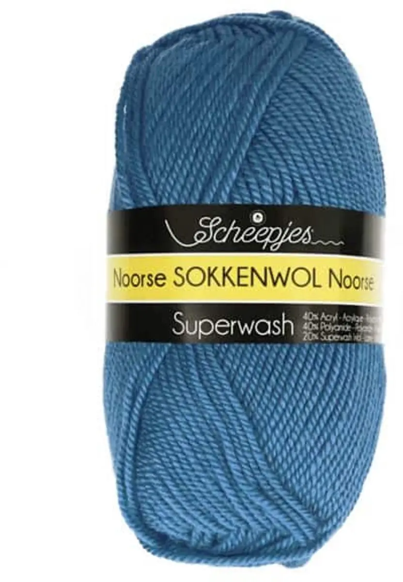 Scheepjes Noorse Wol Markoma 100g - Blauw