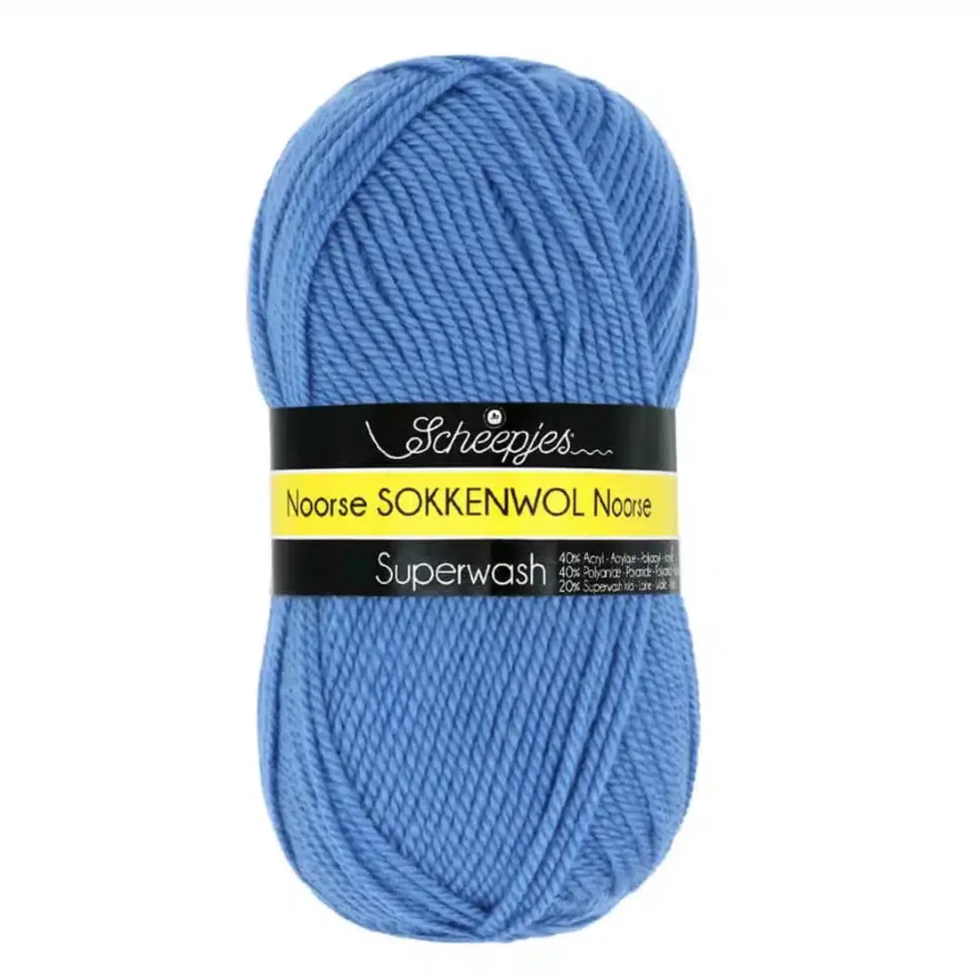 Scheepjes Noorse Wol Markoma 100g - Blauw