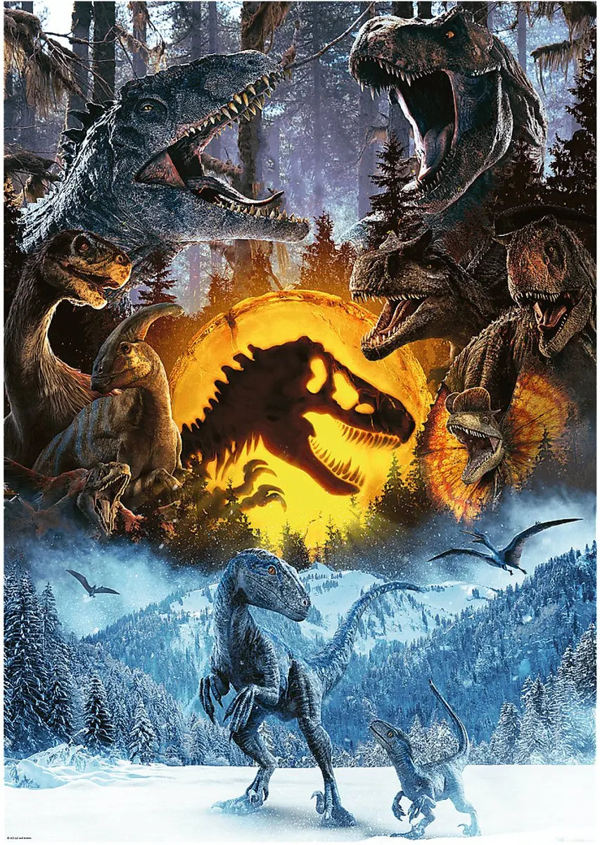 Trefl Jurassic Park Puzzel 1000 Stuks - Multicolor