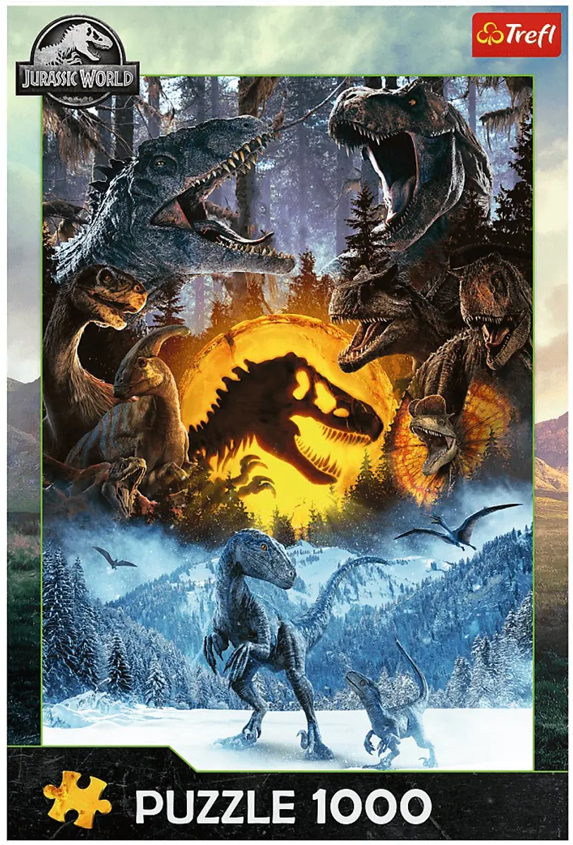 Trefl Jurassic Park Puzzel 1000 Stuks - Multicolor