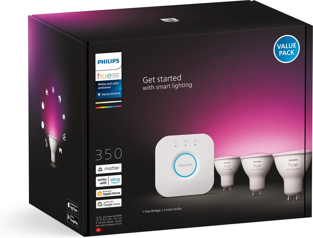 Philips Hue Starterkit GU10