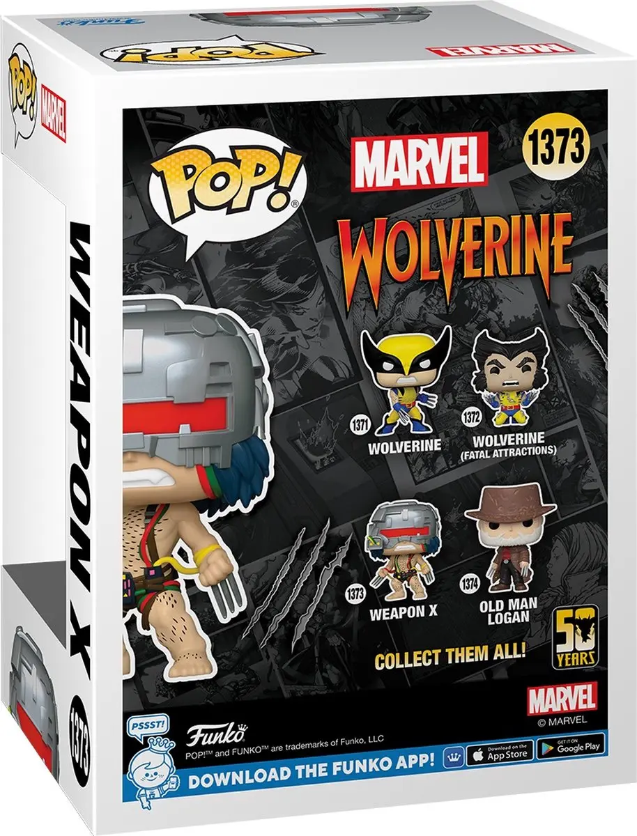 Funko Pop Marvel Wolverine Weapon X #1373 - Multi