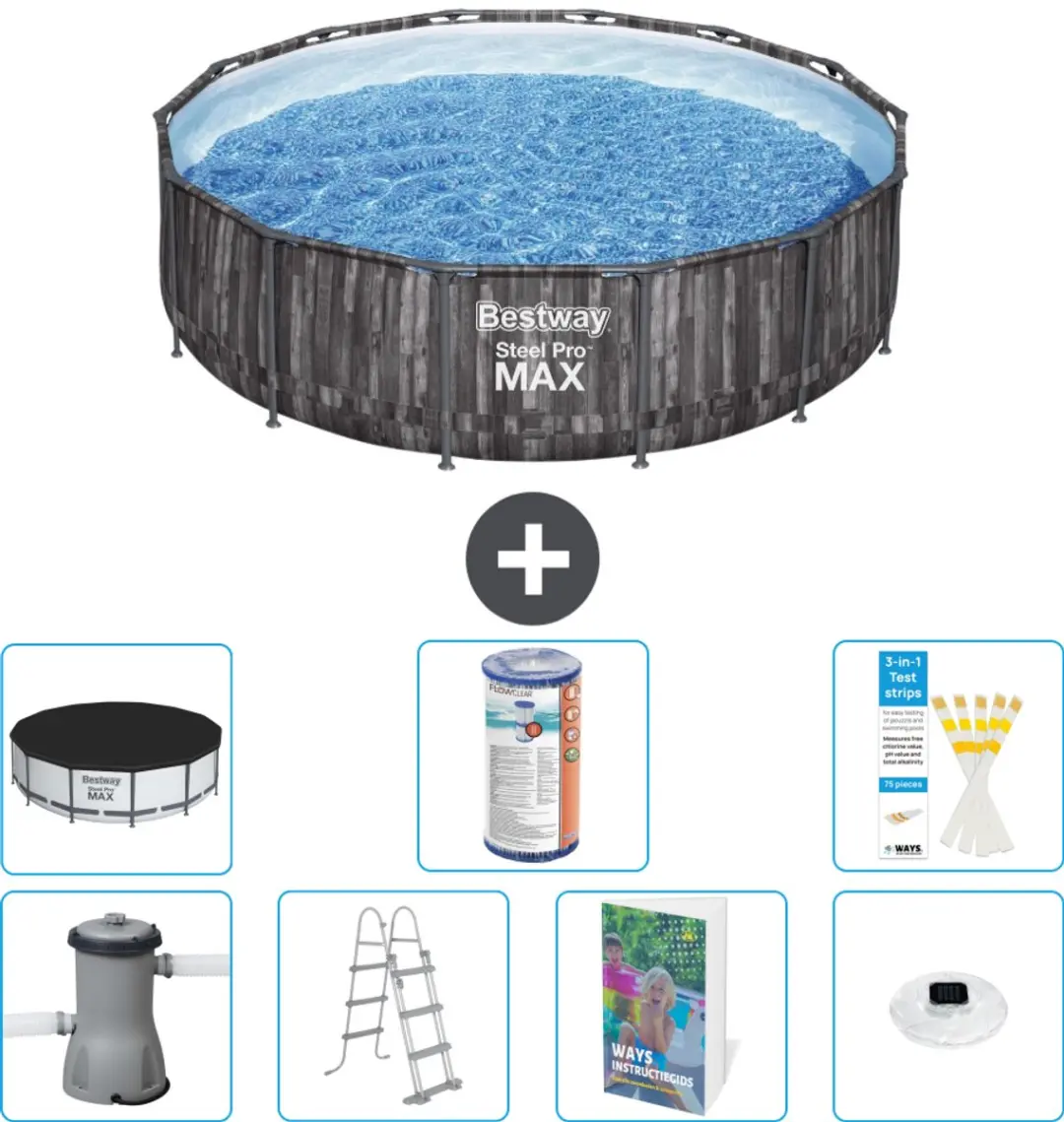 Bestway Steel Pro MAX Zwembad 427cm