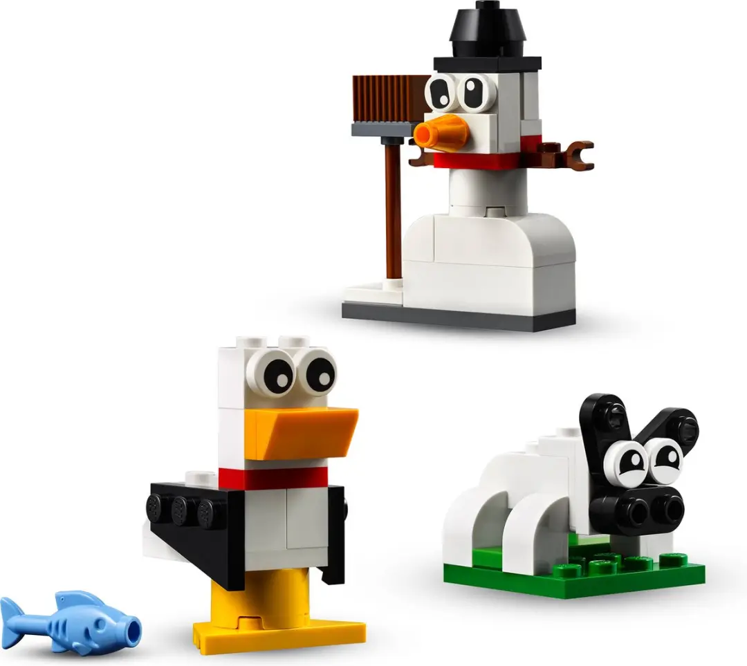 LEGO Creative White Bricks 166 Stukken - Wit