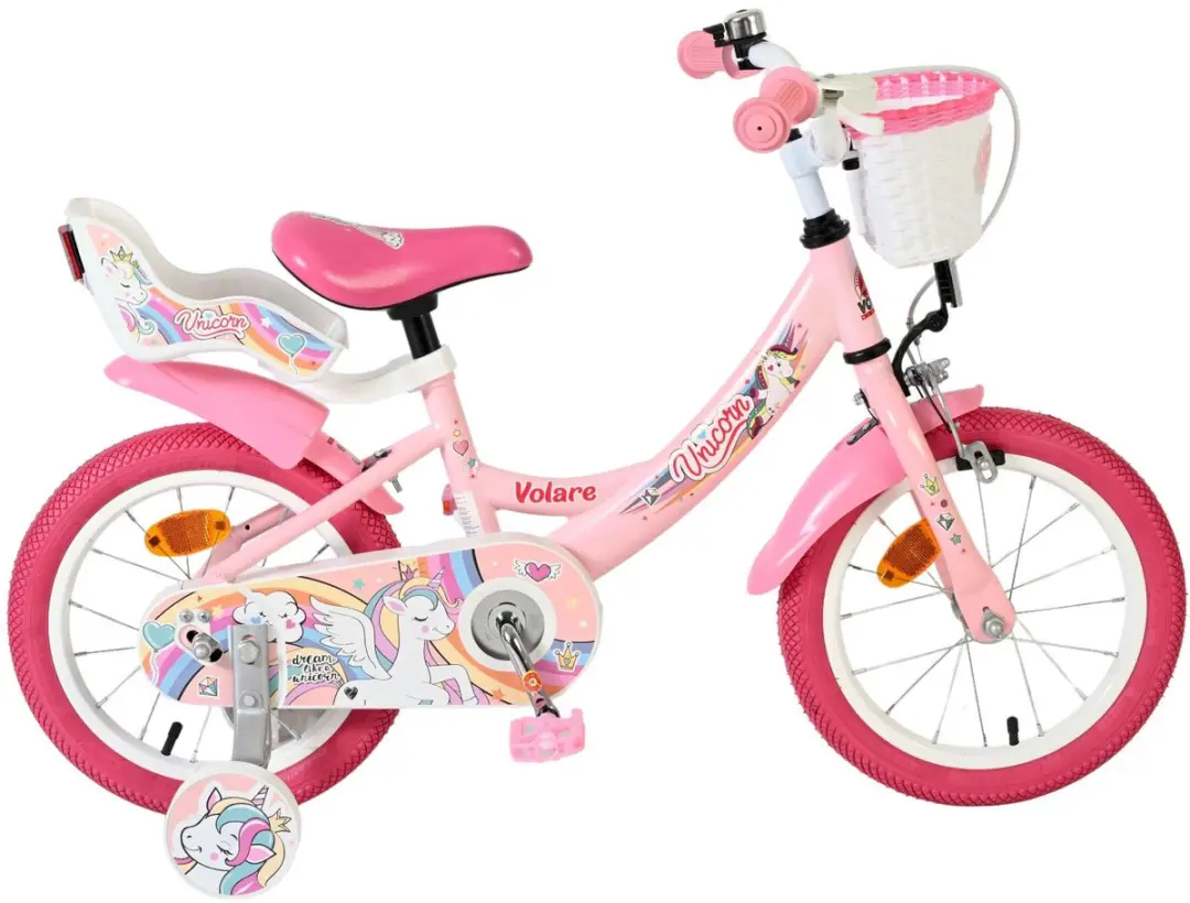 Volare Unicorn Kinderfiets 14"