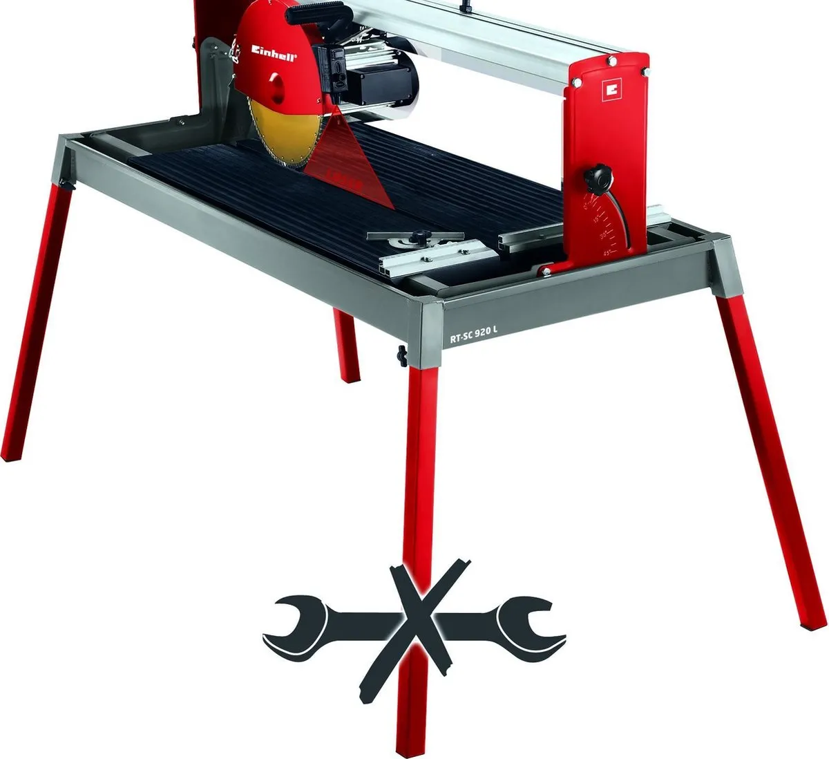 Einhell TE-SC 920 L Steensnijmachine 2200W - Ø300mm - 70mm Snijdiepte - Rood/Zwart