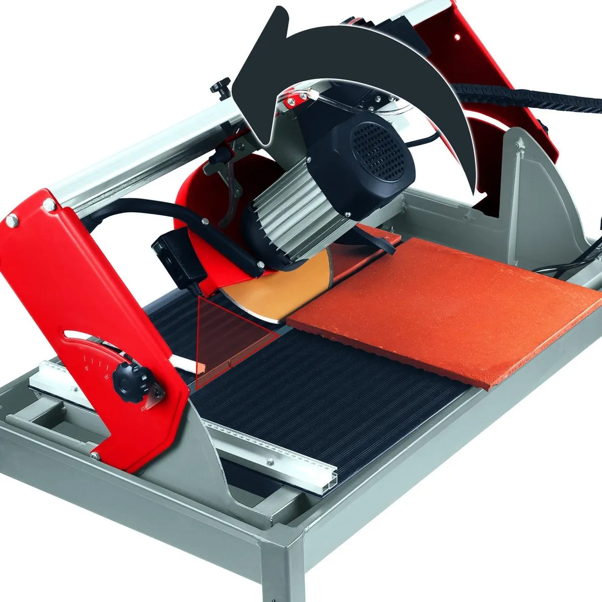 Einhell TE-SC 920 L Steensnijmachine 2200W - Ø300mm - 70mm Snijdiepte - Rood/Zwart