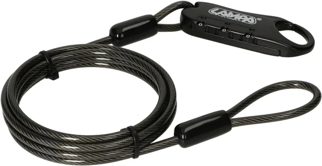 Lampa Cijferslot 150cm - Motor/Scooterhelm - 4mm