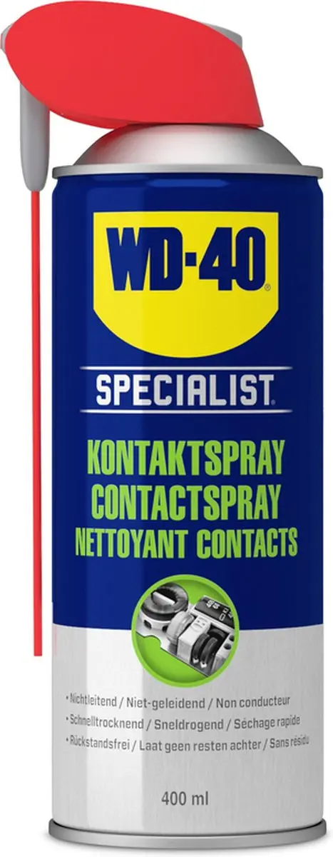 WD-40 Specialist Contactspray 400ml - Elektrische onderdelenreiniger - afbeelding 5 van 6