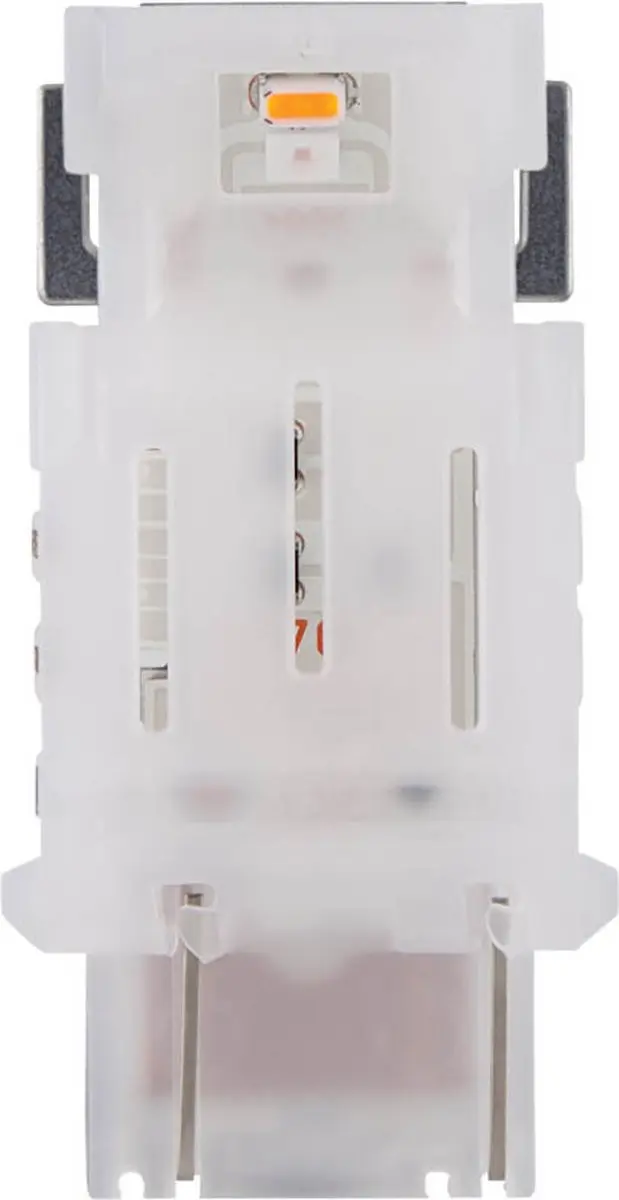 Osram P27/7W LED Retrofit Oranje 12V - 2 Stuks