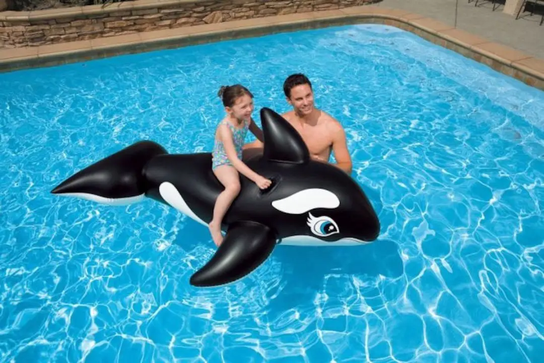 Intex Walvis Rideon 193x119cm Opblaasbare Orka