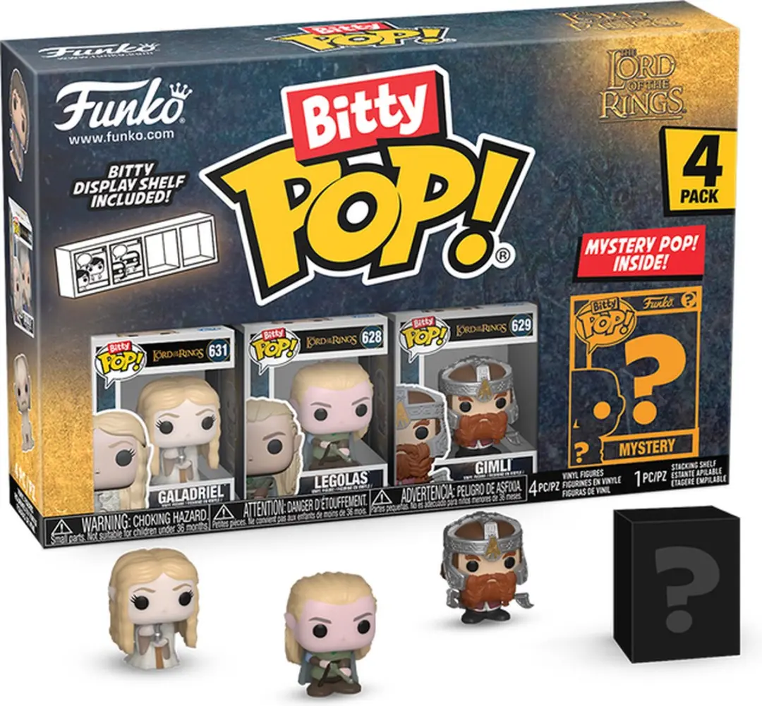 Funko Pop! Bitty The Lord of the Rings 4-Pack
